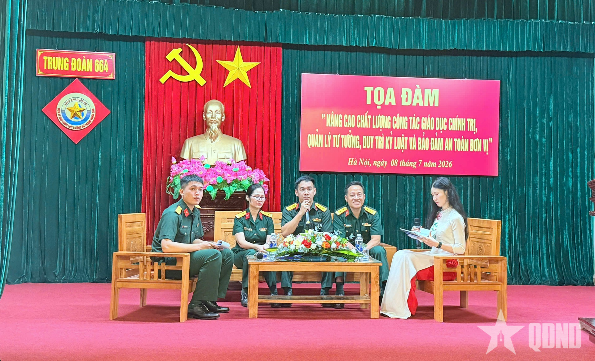 Trung đoàn 664 (Cục Xăng dầu) quán triệt nghiêm Chỉ thị số 76/CT-BQP